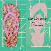 Load image into Gallery viewer, Flip Flop Inserts - Silicone Freshie Mold
