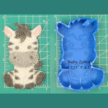 Load image into Gallery viewer, Baby Zebra - Silicone Freshie Mold
