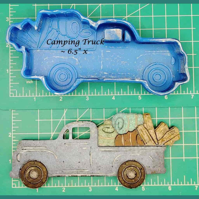 Camping Truck - Silicone Freshie Mold