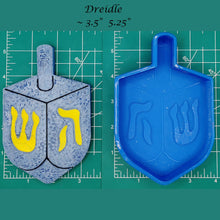 Load image into Gallery viewer, Dreidel - Silicone Freshie Mold
