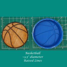 Load image into Gallery viewer, Basketball - Silicone Freshie Mold
