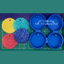 Load image into Gallery viewer, 3.5&quot; Circle Tray - Silicone Freshie Mold
