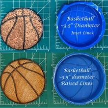 Load image into Gallery viewer, Basketball - Silicone Freshie Mold
