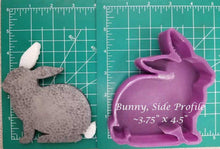 Load image into Gallery viewer, Easter Bunny Side Profile - Silicone Freshie Mold
