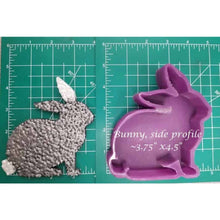 Load image into Gallery viewer, Easter Bunny Side Profile - Silicone Freshie Mold
