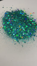 Load and play video in Gallery viewer, Oasis Holographic Chunky Mixed Glitter
